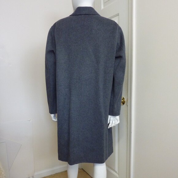 Theory Double-breasted Wool & Cashmere Oversize Coat - Picture 9 of 10